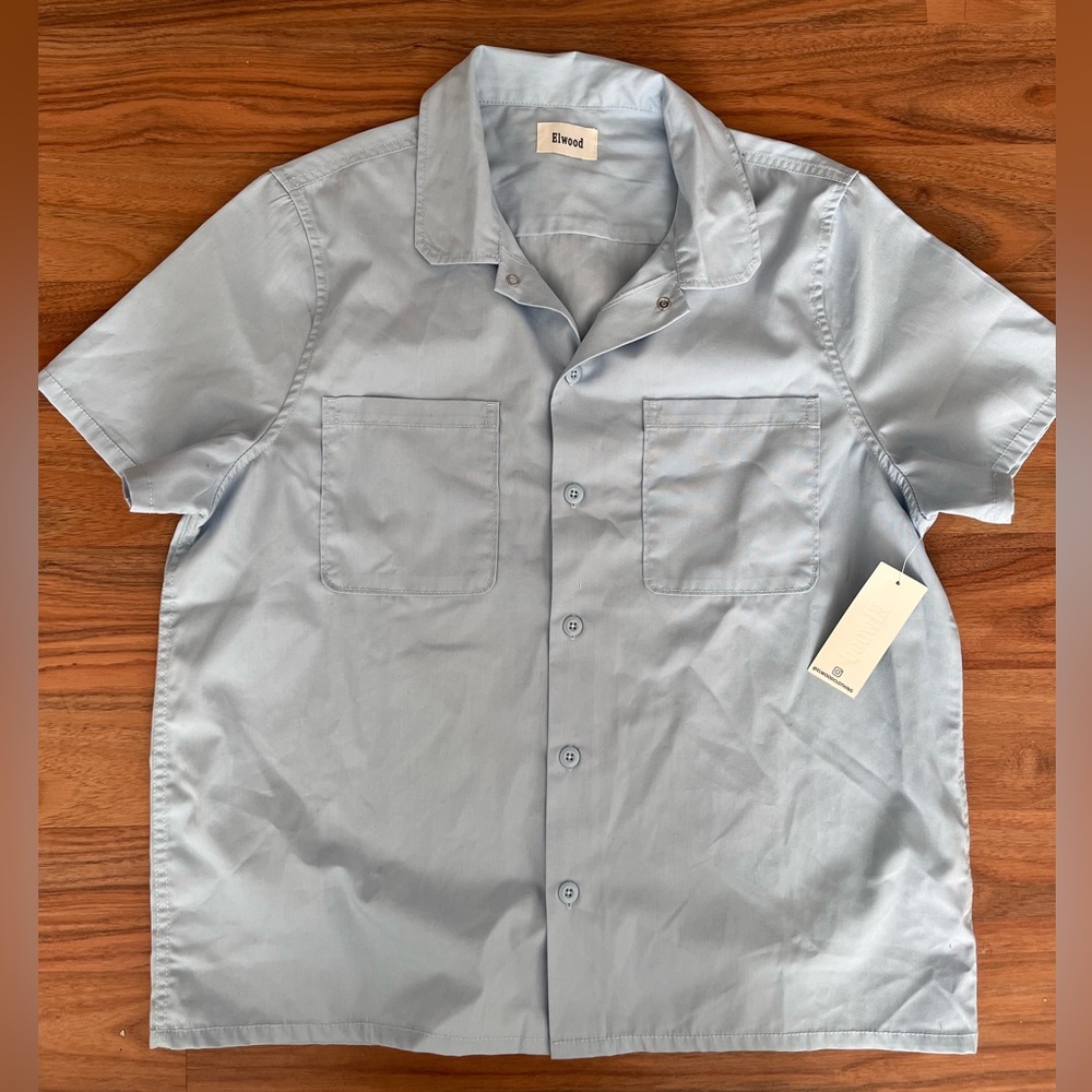 Elwood Light Blue Painter Shirt - Sample Sale